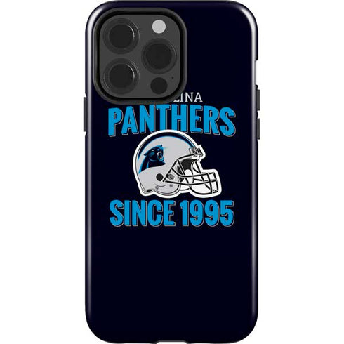 NFL Carolina Panthers Helmet iPhone 15 Pro Impact Case